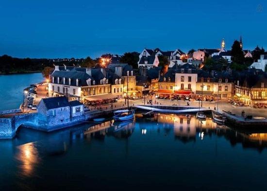 Appartement Saint Goustan : Vue Sur La Riviere 오레 외부 사진