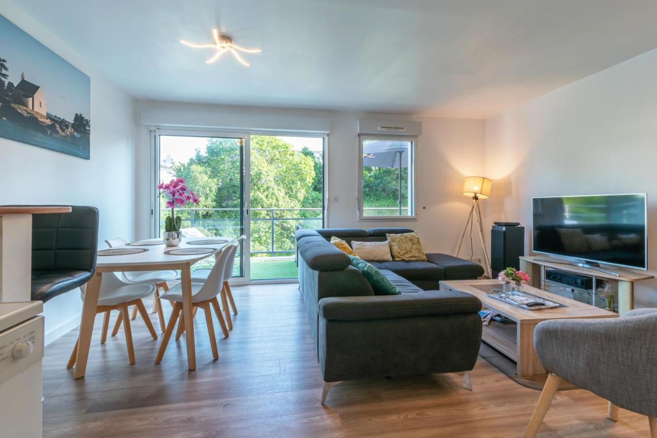 Appartement Saint Goustan : Vue Sur La Riviere 오레 외부 사진