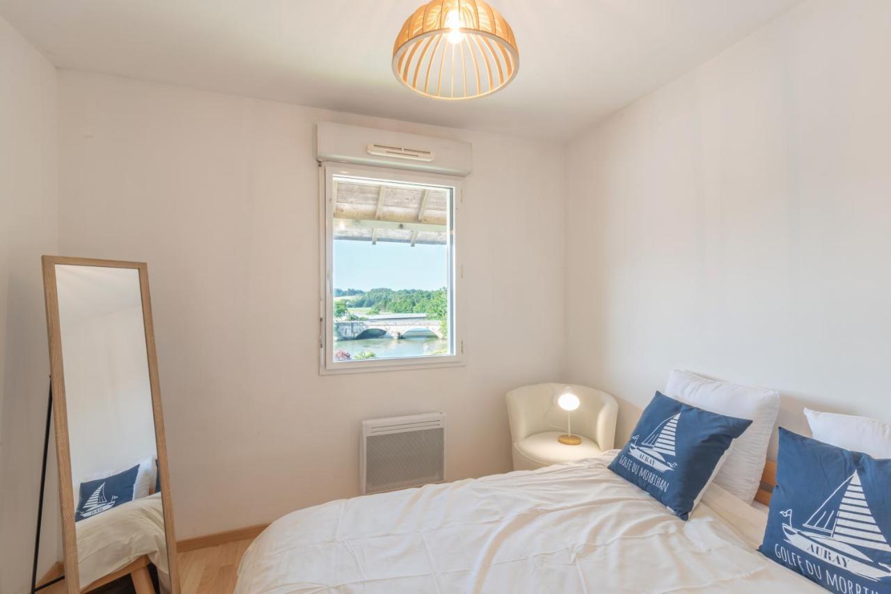 Appartement Saint Goustan : Vue Sur La Riviere 오레 외부 사진