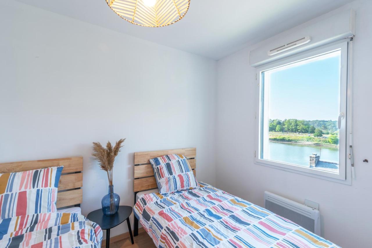 Appartement Saint Goustan : Vue Sur La Riviere 오레 외부 사진