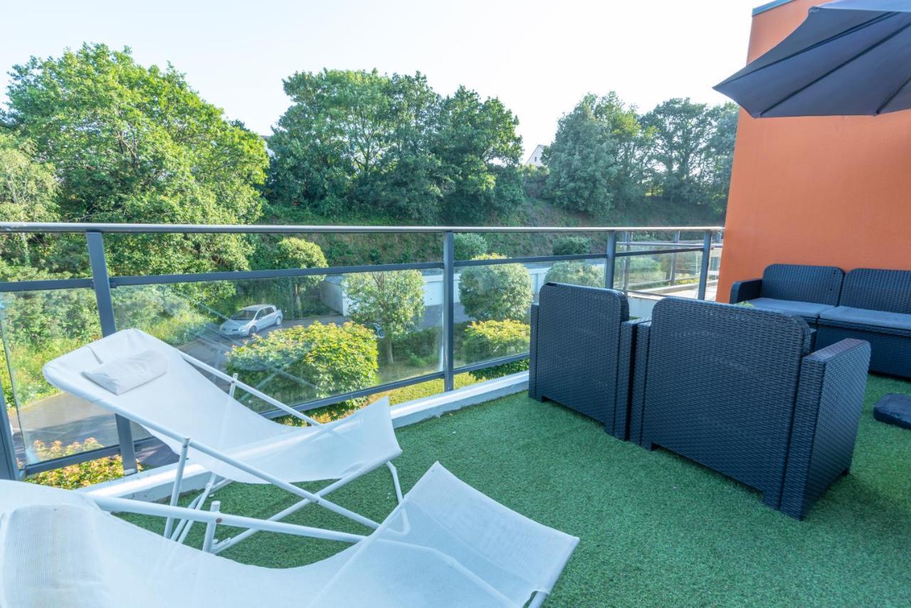 Appartement Saint Goustan : Vue Sur La Riviere 오레 외부 사진