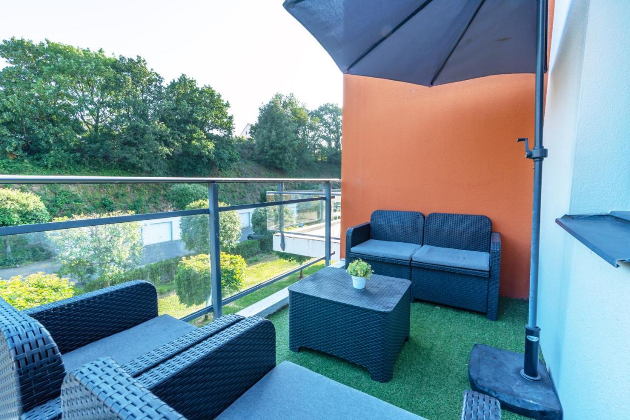 Appartement Saint Goustan : Vue Sur La Riviere 오레 외부 사진